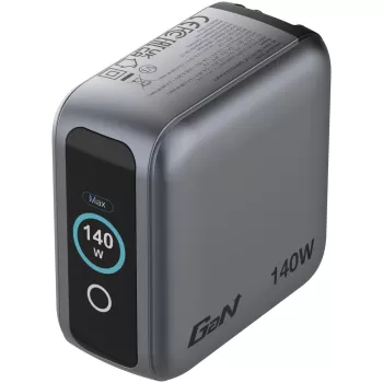 Зарядное устройство Verbatim Mini GaN Charger 140W with Display 30240