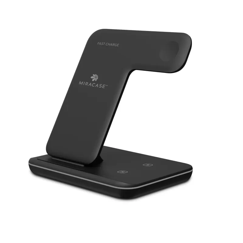 Wireless charger Miracase MQIW505 15W 3IN1 black MQIW505