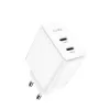 Зарядное устройство CUDY 40W 2-Port USB-C GaN Charger CH40_EU