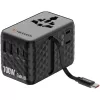 Адаптер универсальный Verbatim Charge 'n' Travel 100W GaN III black 30191
