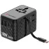Adapter universal Verbatim Charge 'n' Travel 100W GaN III black 30191