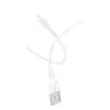כבל טעינה Miracase TPE M MFI to USB 1.2m צבע לבן כבל טעינה Miracase TPE M MFI to USB 1.2m צבע לבן