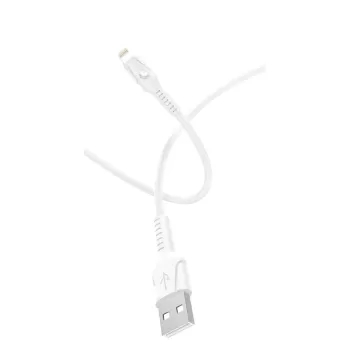 כבל טעינה Miracase TPE M MFI to USB 1.2m צבע לבן כבל טעינה Miracase TPE M MFI to USB 1.2m צבע לבן