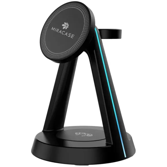 Wireless charger 3 -1 Miracase MWIQ560 black Wireless charger 3 -1 Miracase MWIQ560 black