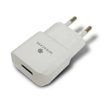 מטען קיר + כבל Micro USB Miracase MWCS240 99213-520-28 5V צבע לבן מטען קיר + כבל Micro USB Miracase MWCS240 99213-520-28 5V צבע לבן