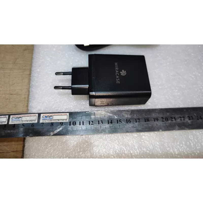 Fast Charger Miracase FAST PD3.0 65W | QC3.0 30W With Type-C to Type-C 100W Cable MWC65PQ Color:black Fast Charger Miracase FAST PD3.0 65W | QC3.0 30W With Type-C to Type-C 100W Cable MWC65PQ Color:black