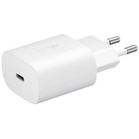 Fast Charger Samsung Type-C Charger 25W C010070501 Color:white - official importer Fast Charger Samsung Type-C Charger 25W C010070501 Color:white - official importer