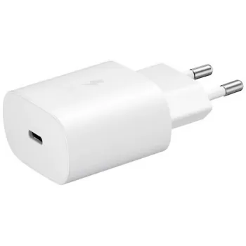 Быстрое зарядное устройство Samsung Type-C Charger 25W C010070501 Цвет:белый - официальный импортер