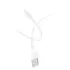 Зарядное устройство Miracase TPE M MFI to USB TPE MFI USB White 12 Цвет:белый