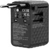 Адаптер универсальный Verbatim Charge 'n' Travel 170W GaN III 30190 Цвет:чёрный