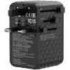 Адаптер универсальный Verbatim Charge 'n' Travel 170W GaN III 30190 Цвет:чёрный