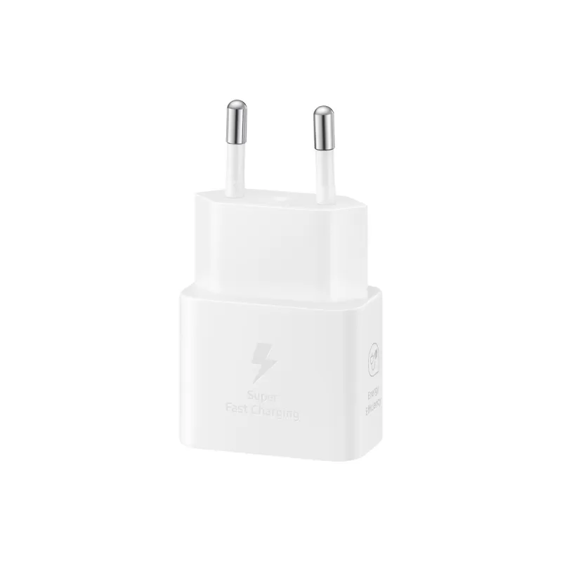 Быстрое настенное зарядное устройство Samsung Super Fast Travel Charger 25W + USB Type-C Cable white C010070508