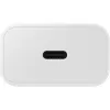 Быстрое настенное зарядное устройство Samsung Super Fast Travel Charger 25W + USB Type-C Cable white C010070508