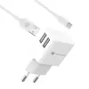 Настенное Зарядное Устройство Miracase UNIVERSAL 2.4A 1.2M 2USB MWC244 With