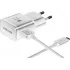 מטען מהיר Samsung Type-C Charger 15W + Type-A to Type-C Cable C010070504 צבע לבן - יבואן רשמי