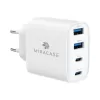 Wall Charger Miracase 40W + USB-C MWC40W MWC40W Color:white