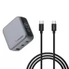 Зарядное устройство Verbatim Mini GaN Charger 100W with Display 30239