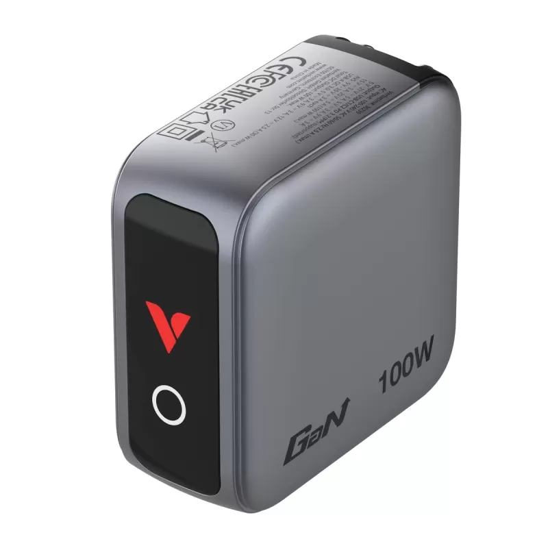 Зарядное устройство Verbatim Mini GaN Charger 100W with Display 30239