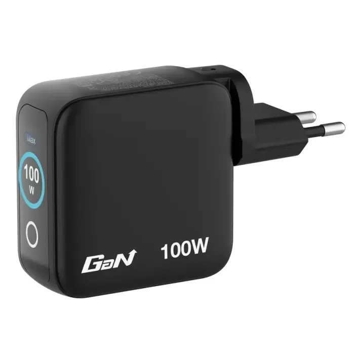 Зарядное устройство Verbatim Mini GaN Charger 100W with Display 30239