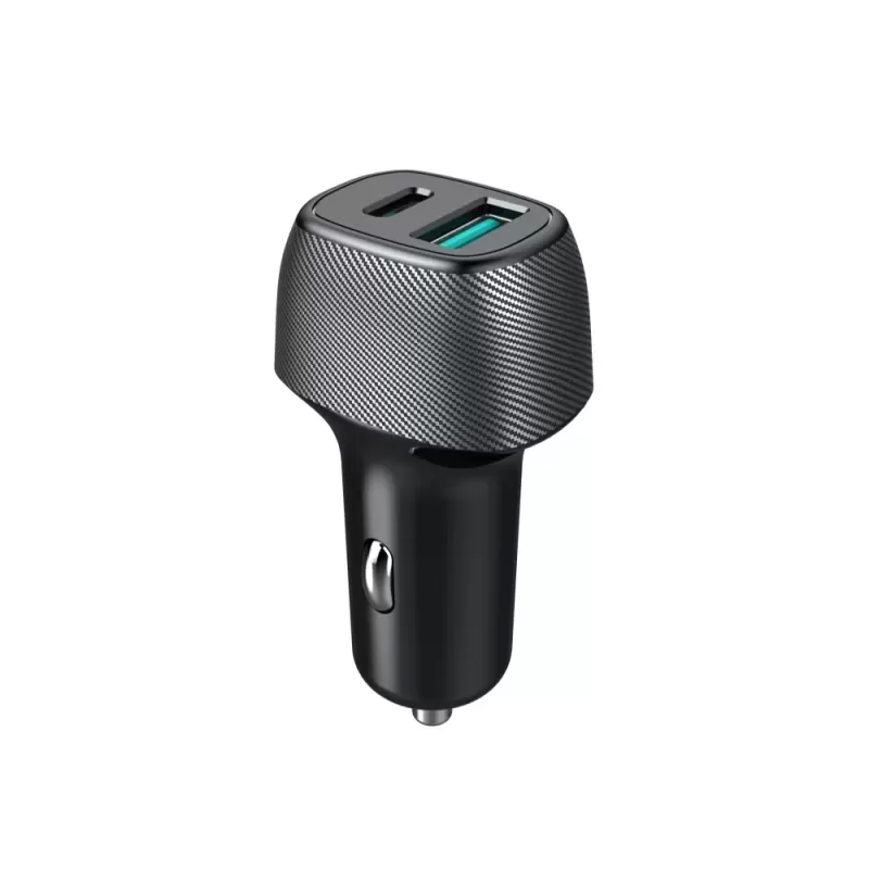 מטען מהיר לרכב Miracase PD25W+QC18W fast car charger + Type c to Type c cable צבע שחור
