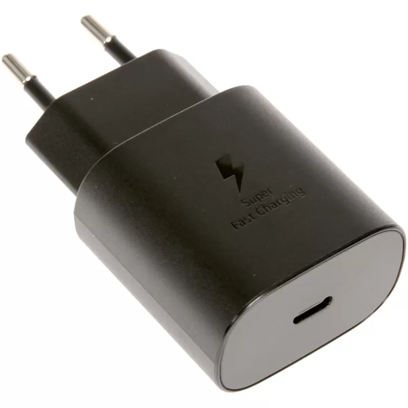 Fast wall charger Samsung 25W Super Fast Travel Charger USB-C black C010705000 Fast wall charger Samsung 25W Super Fast Travel Charger USB-C black C010705000
