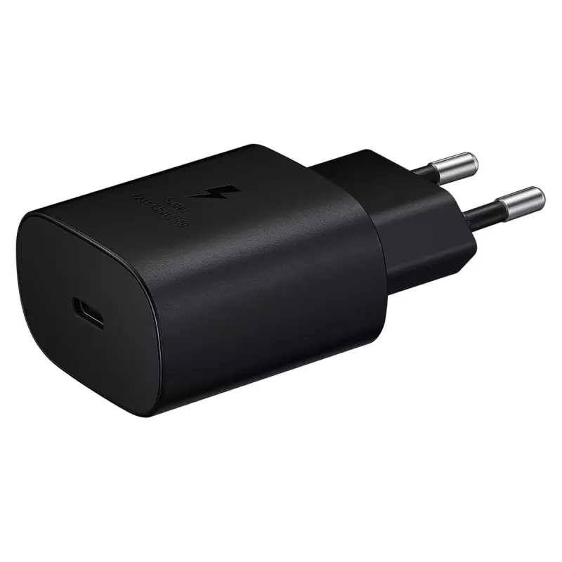 Fast wall charger Samsung 25W Super Fast Travel Charger USB-C black C010705000 Fast wall charger Samsung 25W Super Fast Travel Charger USB-C black C010705000