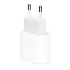 Fast Charger Apple 20W USB-C Power Adapter MD3J4ZM/A Color:white