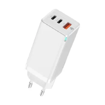 Fast Charger Baseus PD3+QC3 65W white CCGAN-B02