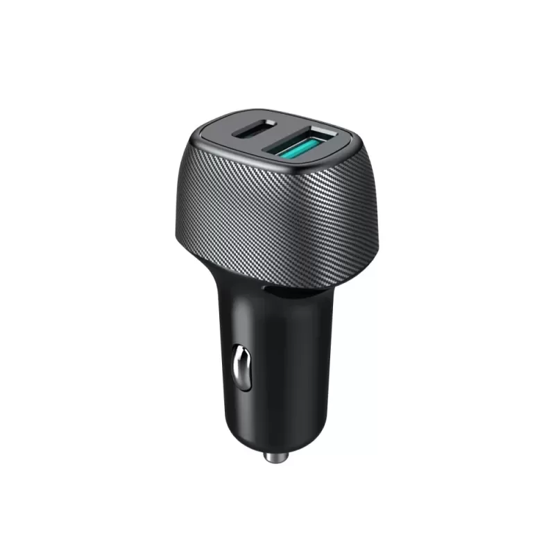 מטען מהיר לרכב Miracase PD25W+QC18W צבע שחור
