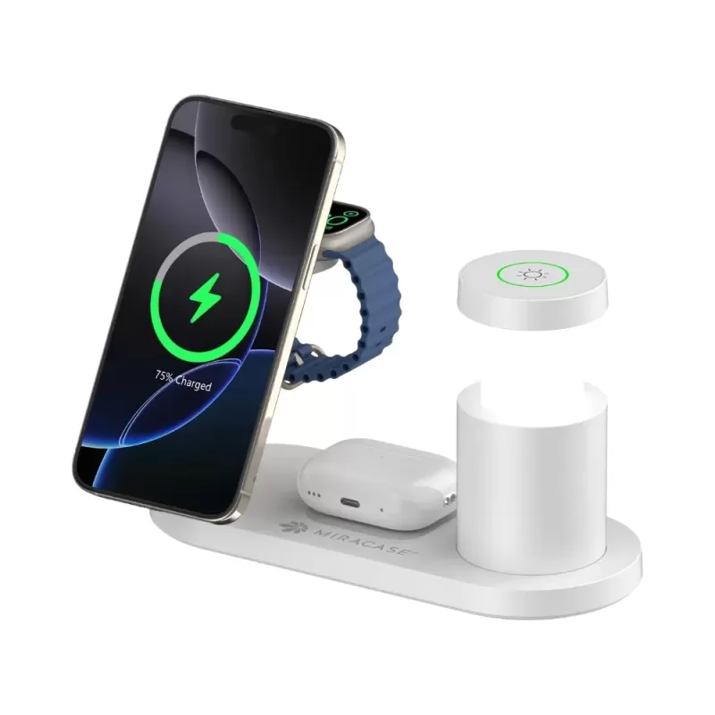 מטען Miracase 4 MQIW630 לבן MQIW630 White