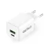 מטען Gold Touch USB Wall Charger Dual Port E-QC30W