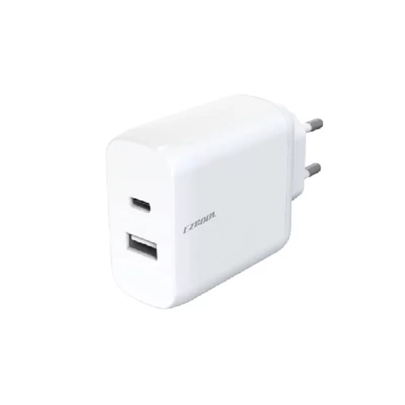 מטען EZCool Power Adapter USB-C PD & USB-A AD-718-65W