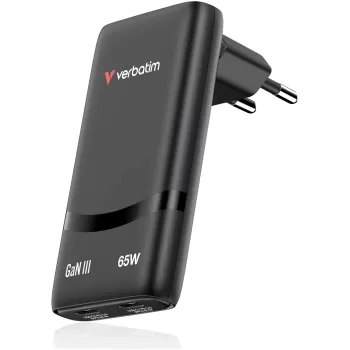 Charger Verbatim Fold 'n' Go GaN Charger 65W 32354