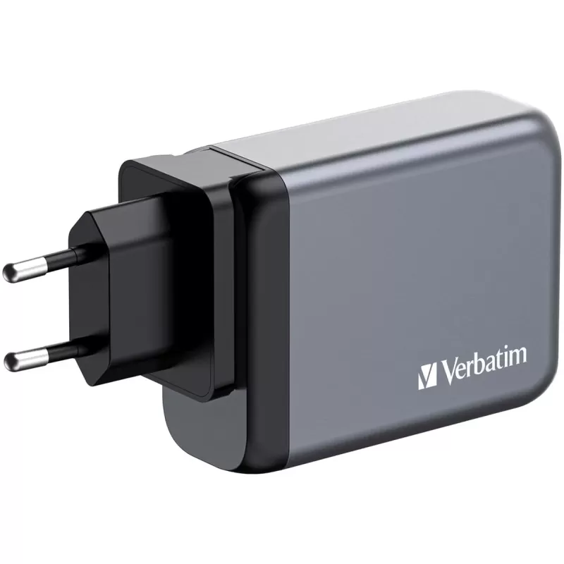 Зарядное устройство Verbatim GaN Charger 100W 32202 Цвет:серый Зарядное устройство Verbatim GaN Charger 100W 32202 Цвет:серый