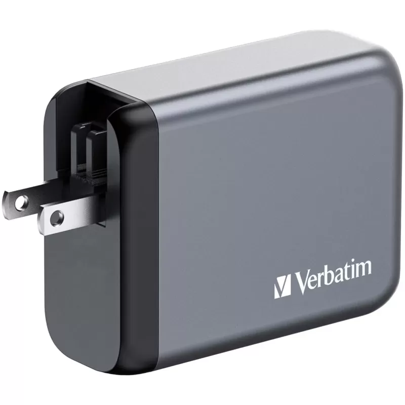 Зарядное устройство Verbatim GaN Charger 100W 32202 Цвет:серый Зарядное устройство Verbatim GaN Charger 100W 32202 Цвет:серый