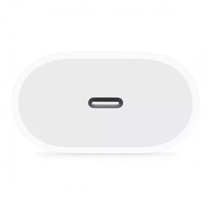 Быстрое зарядное устройство Apple 20W USB-C Power Adapter MHJE3ZM/A Цвет:белый - официальный импортер