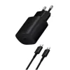 מטען קיר מהיר Samsung Super Fast Travel Charger 25W + USB Type-C Cable - יבואן רשמי