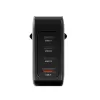מטען קיר מהיר CABLETIME 100W GaN PD3.0 USB (C+C+C+A) שחור G100B