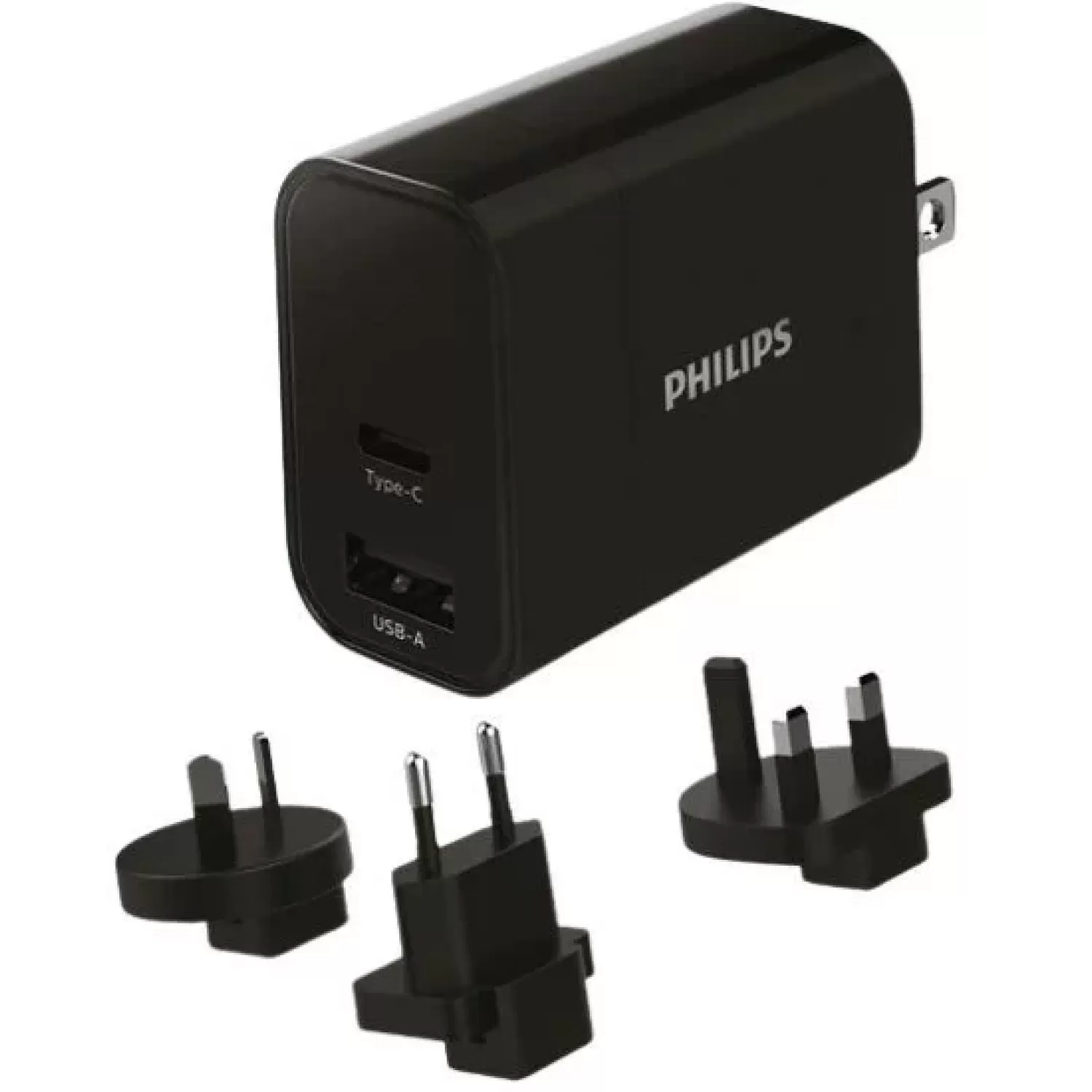 Настенное Зарядное Устройство Philips DLP2621T/00 TRAVEL DLP2621T/00 Цвет:чёрный