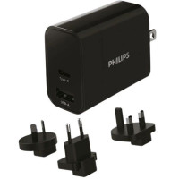 Wall Charger Philips DLP2621T/00 TRAVEL DLP2621T/00 Color:black