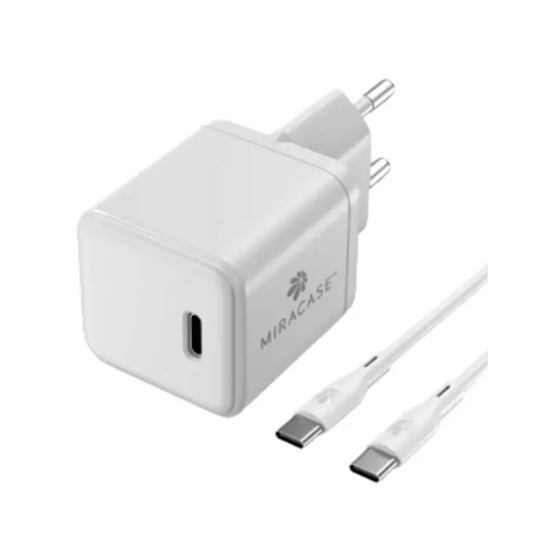 מטען Miracase MWCN30N USB-C Wall Charger + Cable MWCN30N
