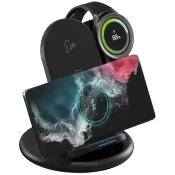 Wireless charger 3 -1 3-in-1 Wireless Charging Stand 20W black C000001060