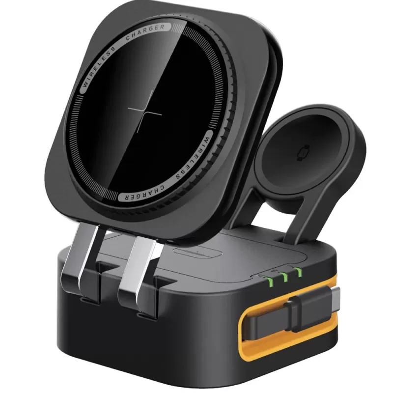 Зарядное устройство Miracase 3 MQIW610 black MQIW610 Magnetic Black