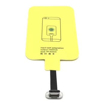 Mobile phone accessory Gold Touch USB Type-C Wireless Charging Receiver E-AD-C