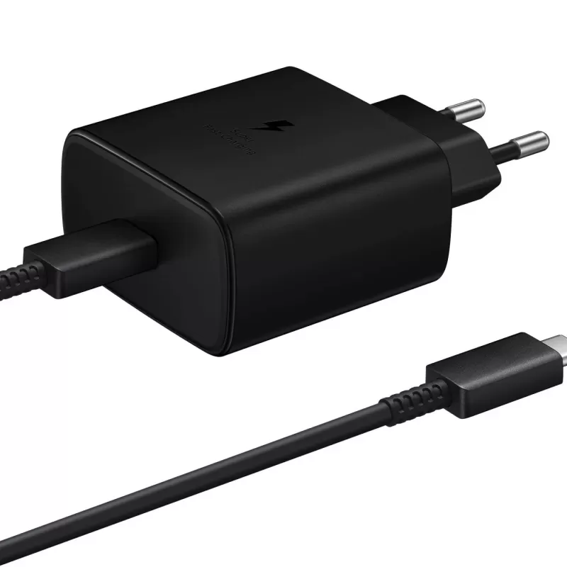 Быстрое настенное зарядное устройство Samsung Super Fast Charger 25 + Cable Быстрое настенное зарядное устройство Samsung Super Fast Charger 25 + Cable