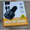 Автомобильное Зарядное Устройство Miracase PD 20W 3.0A Fast Car Charger with USB-A to Micro-USB Cable MCCPD600 Цвет:чёрный Автомобильное Зарядное Устройство Miracase PD 20W 3.0A Fast Car Charger with USB-A to Micro-USB Cable MCCPD600 Цвет:чёрный