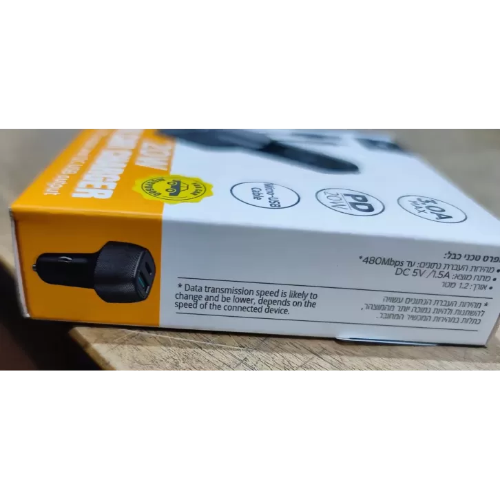 Автомобильное Зарядное Устройство Miracase PD 20W 3.0A Fast Car Charger with USB-A to Micro-USB Cable MCCPD600 Цвет:чёрный Автомобильное Зарядное Устройство Miracase PD 20W 3.0A Fast Car Charger with USB-A to Micro-USB Cable MCCPD600 Цвет:чёрный