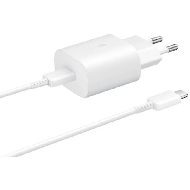 Быстрое настенное зарядное устройство Samsung Super Fast Charger 25 + Cable..