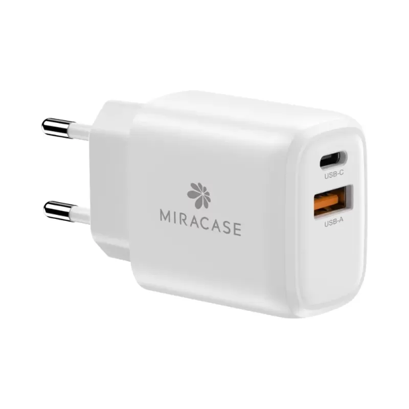 מטען Miracase 20W + USB-C MWC20PQ2 20W USB-C MWC20PQ2