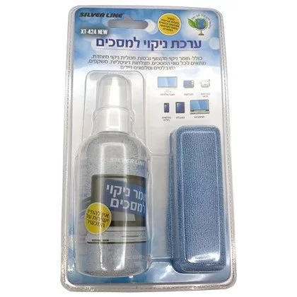 ערכת ניקוי למסכים Silver Line XT-424